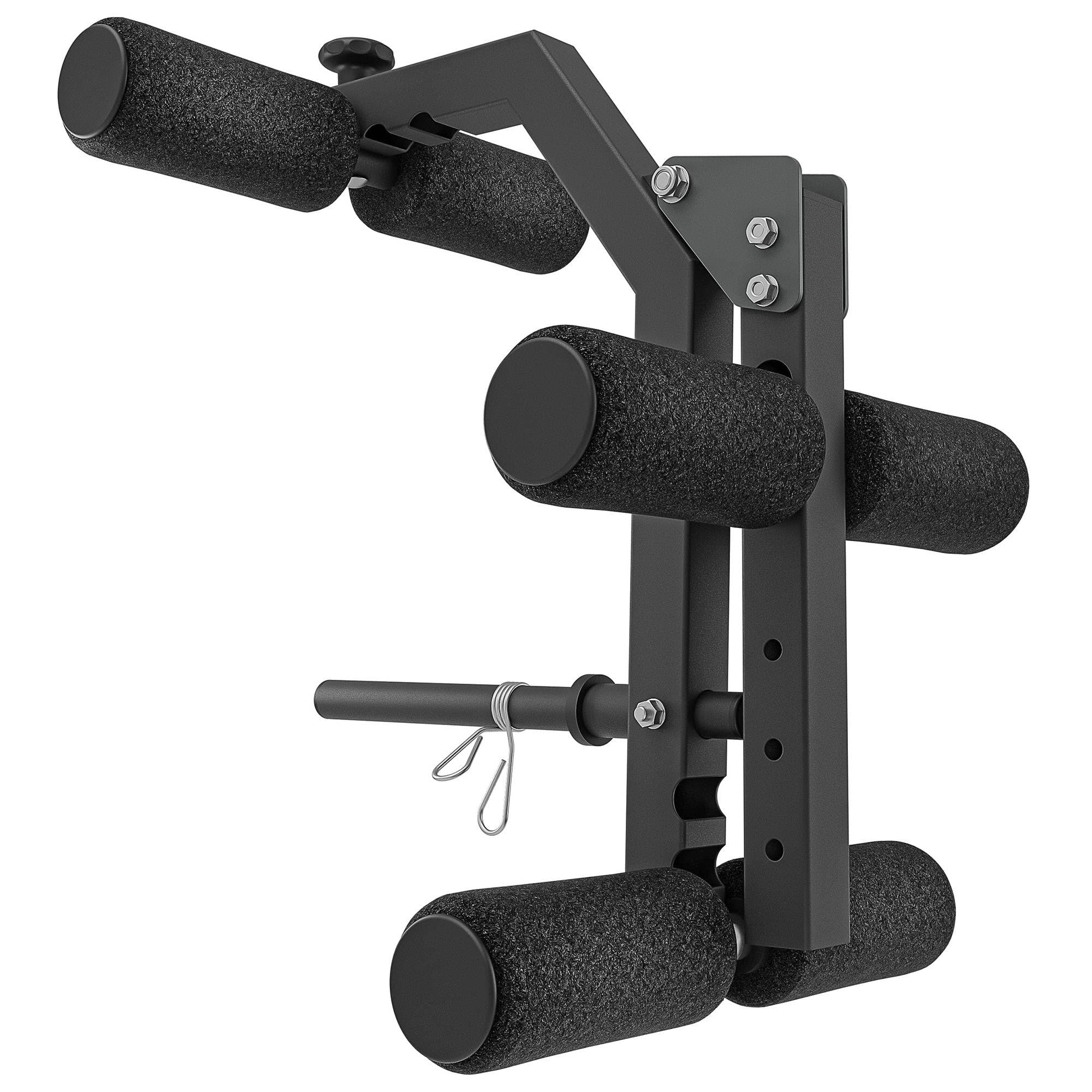 Marbo Sport - Pressa per Gambe MS-A102 2.0 – Attrezzo palestra casa compatibile con panchine Semi Pro – Palestra multifunzione per allenamento fitness completo di cosce e polpacci a casa