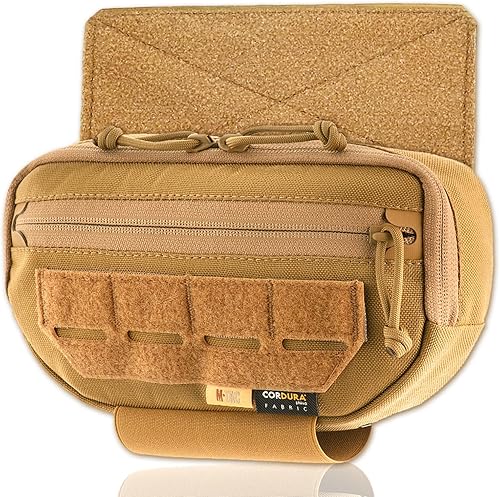 M-Tac Elite Dangler Pouch Gen2 Bolsa táctica desplegable con transporte de gancho y bucle, bolsa de herramientas de volcado kit de transporte bolsa
