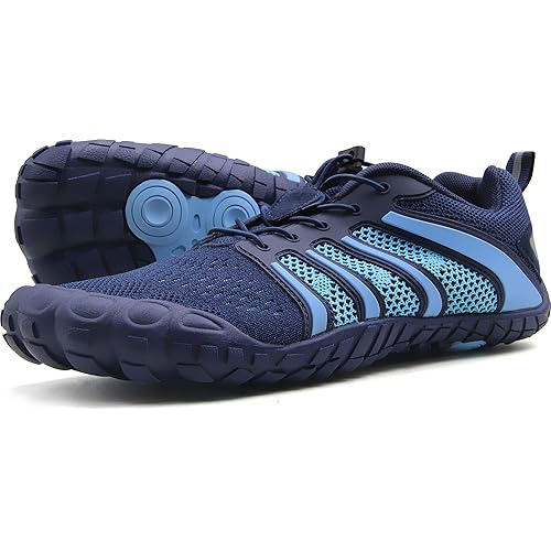 Oranginer Men's Barefoot Shoes - Big Toe Box - Minimalist Cross Training Shoes for Men
