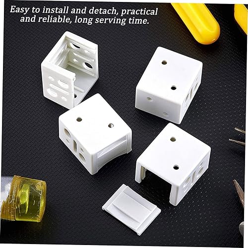 Miniatura 8 de VICASKY Piezas de persianas fijas seguras y prácticas, artesanía fina, persianas de instalación de dos extremos para persianas pequeñas, accesorios