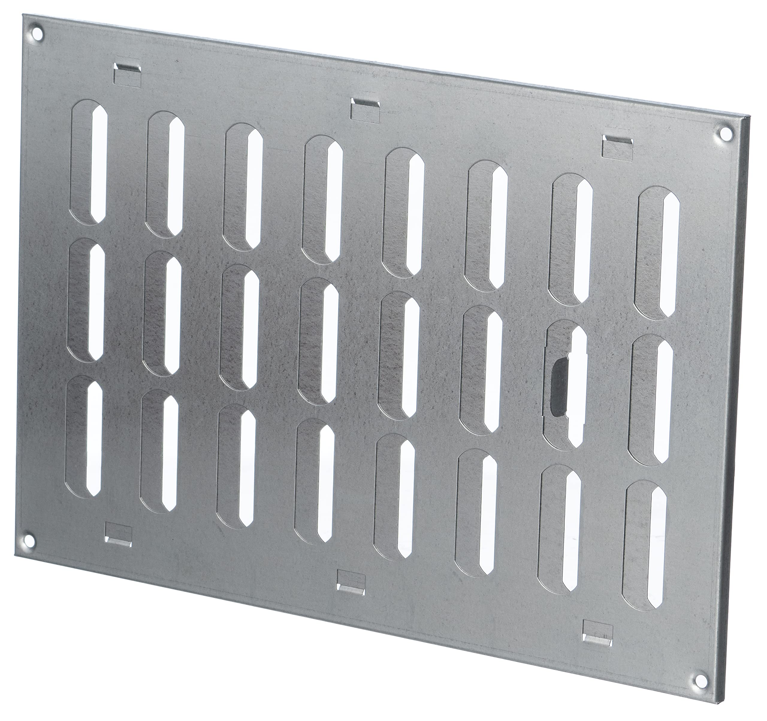 Steinberg14 Galvanised Steel 300x200mm / 12x8 inch Adjustable Sliding Hit and Miss Ventilation Grille - Metal Air Vent Cover - Image 3