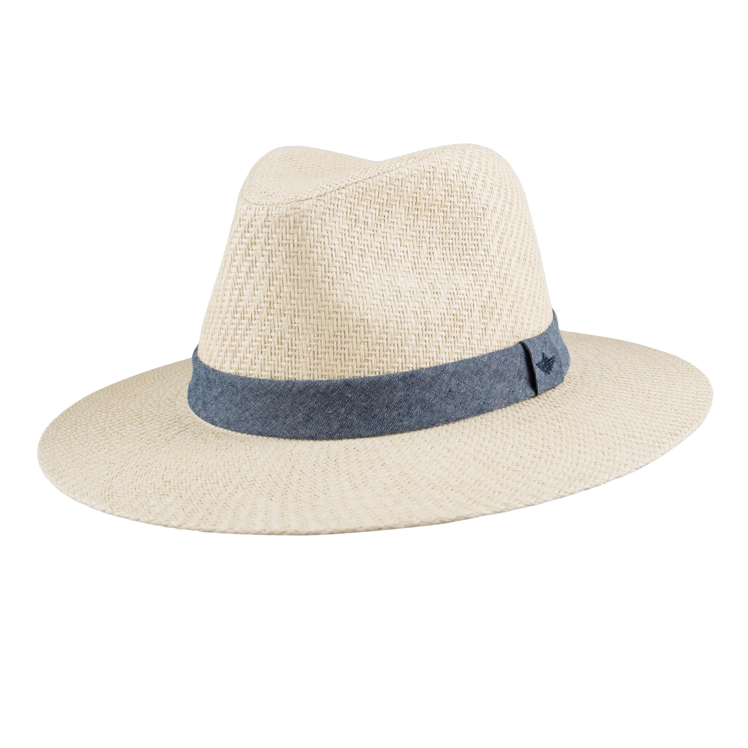 Dockers Men's Straw Fedora and Panama Hat