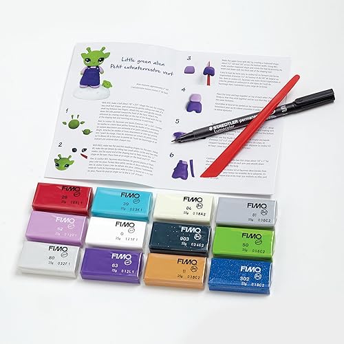 Miniatura 3 de STAEDTLER Fimo Clay, surtido de 12 unidades