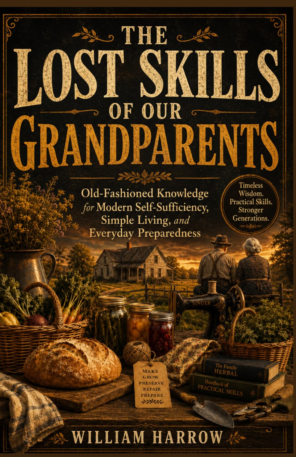 THE LOST SKILLS OF OUR GRANDPARENTS: Old-Fashioned Knowledge for Modern Self-Sufficiency, Simple Living, and Everyday Preparedness