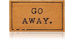 Juvale Go Away Doormat: Keep Unwanted Visitors at Bay with a Humorous Welcome