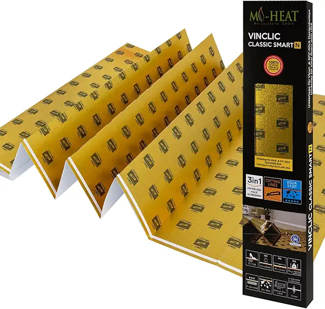 Isolante acustico per pavimenti 1,5mm 5m² - Riduzione rumore 19dB