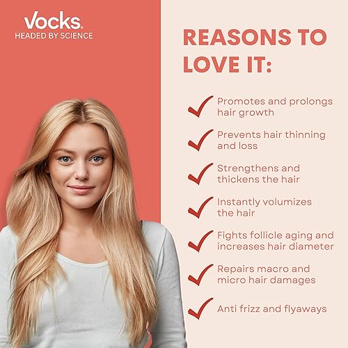 Miniatura 4 de Vocks Spray para el crecimiento del cabello 3.4 oz (suministro de un mes)