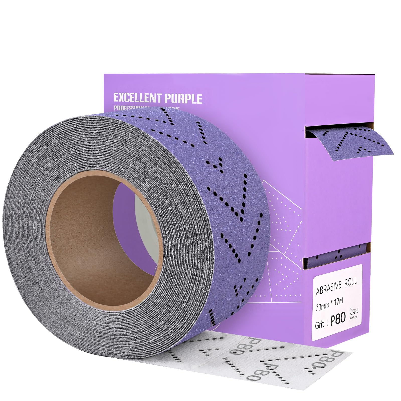 MOGRQAP Abrasive Sheet Roll 80 Grit