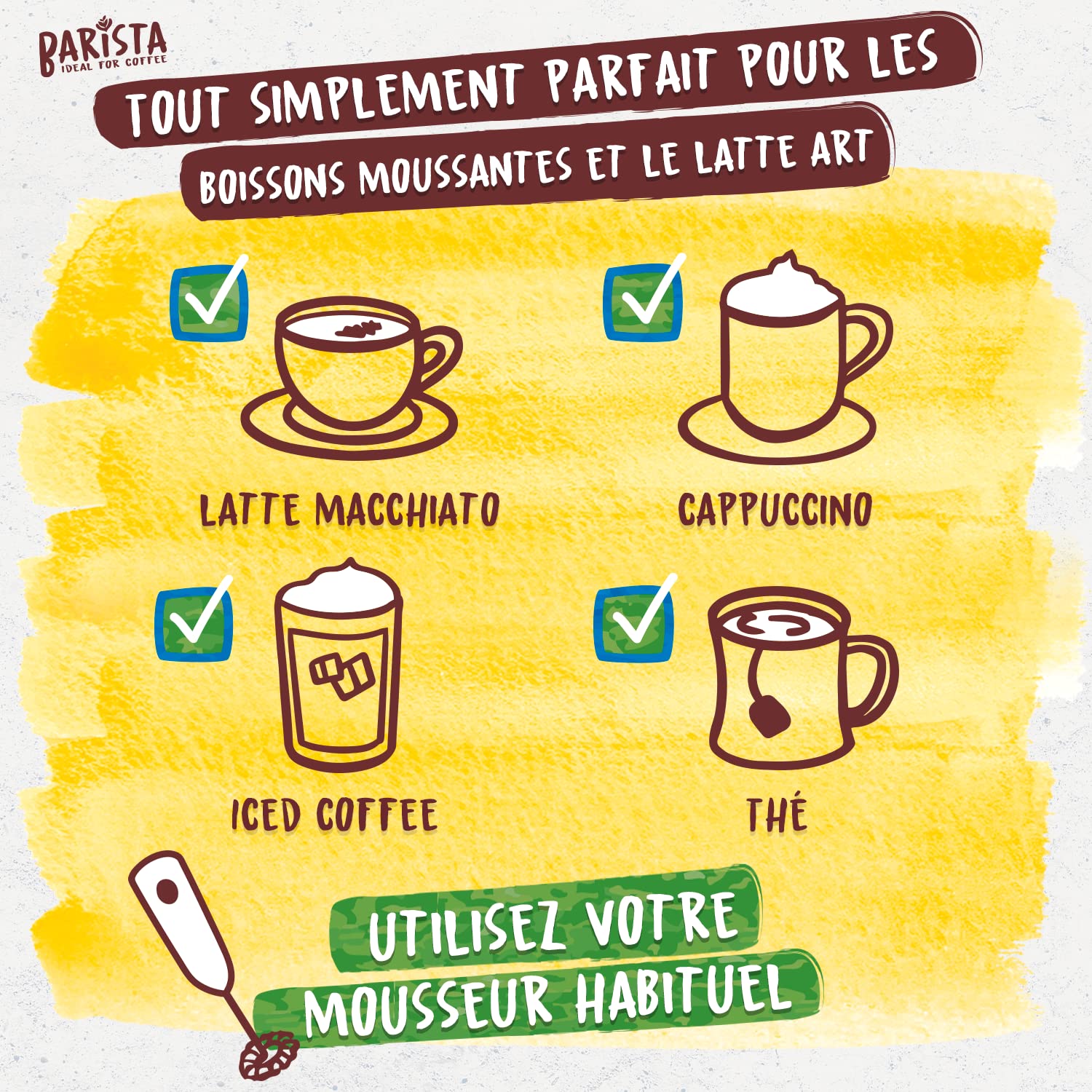 BJORG - Boisson Avoine Barista - Boisson Végétale Bio - Pauvre en Acides Gras Saturés - Idéal Café et Latte Art - 1 L x 6