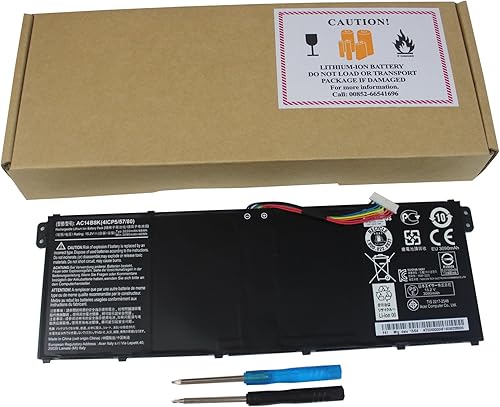 Miniatura 6 de Laptop AC14B8K AC14B3K Batería para Acer Chromebook C910 CB3-531 CB5-571 CB5-571-C1DZ CB5-311 CB3-511 CB3-531 C810 Aspire R3-131T R5-571T R5-571T