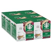 STARBUCKS Cappuccino by Nescafé Dolce Gusto, 6 Confezioni da 12 Capsule (72 Capsule)