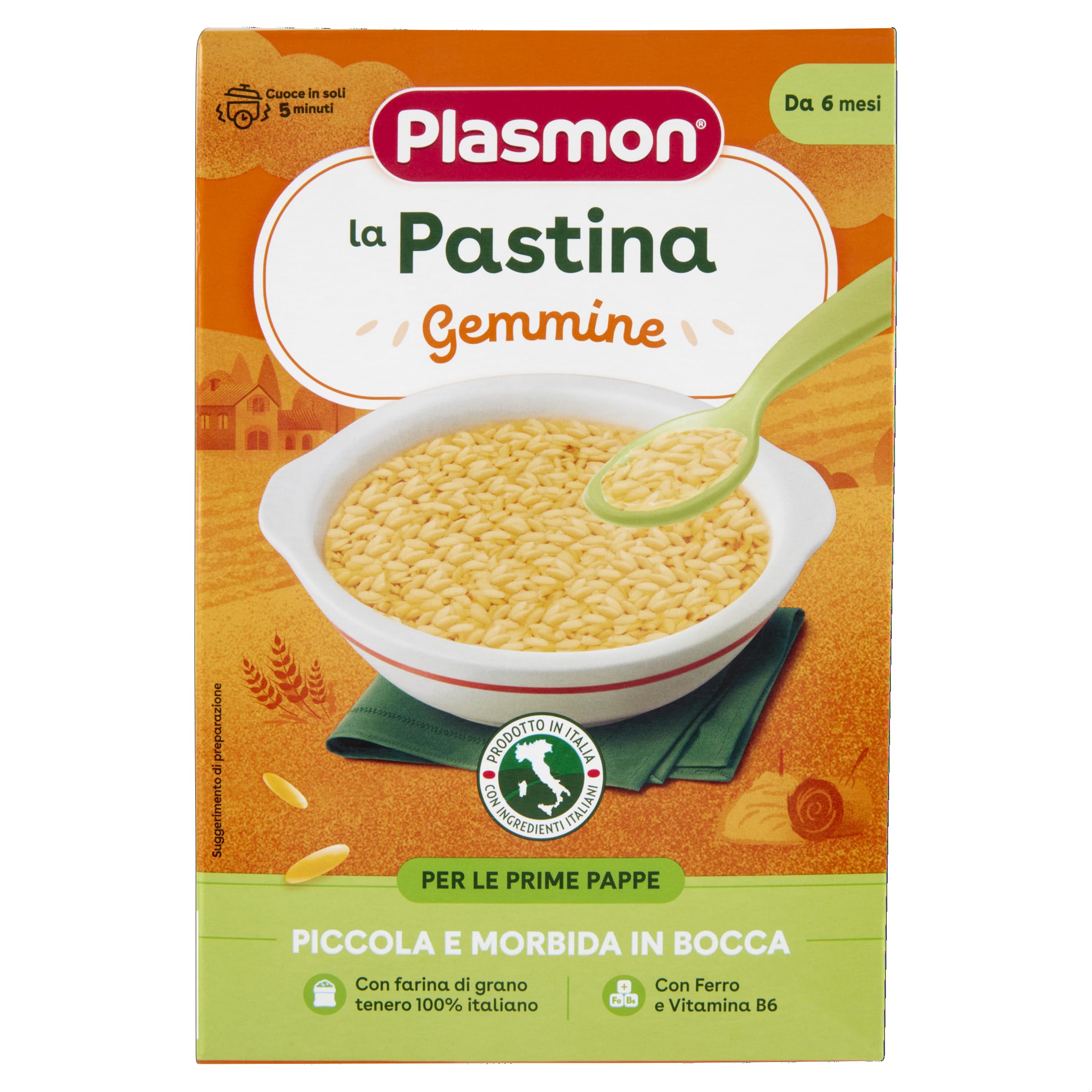 Plasmon Pastina Gemmine - 300 g (12 Pezzi)