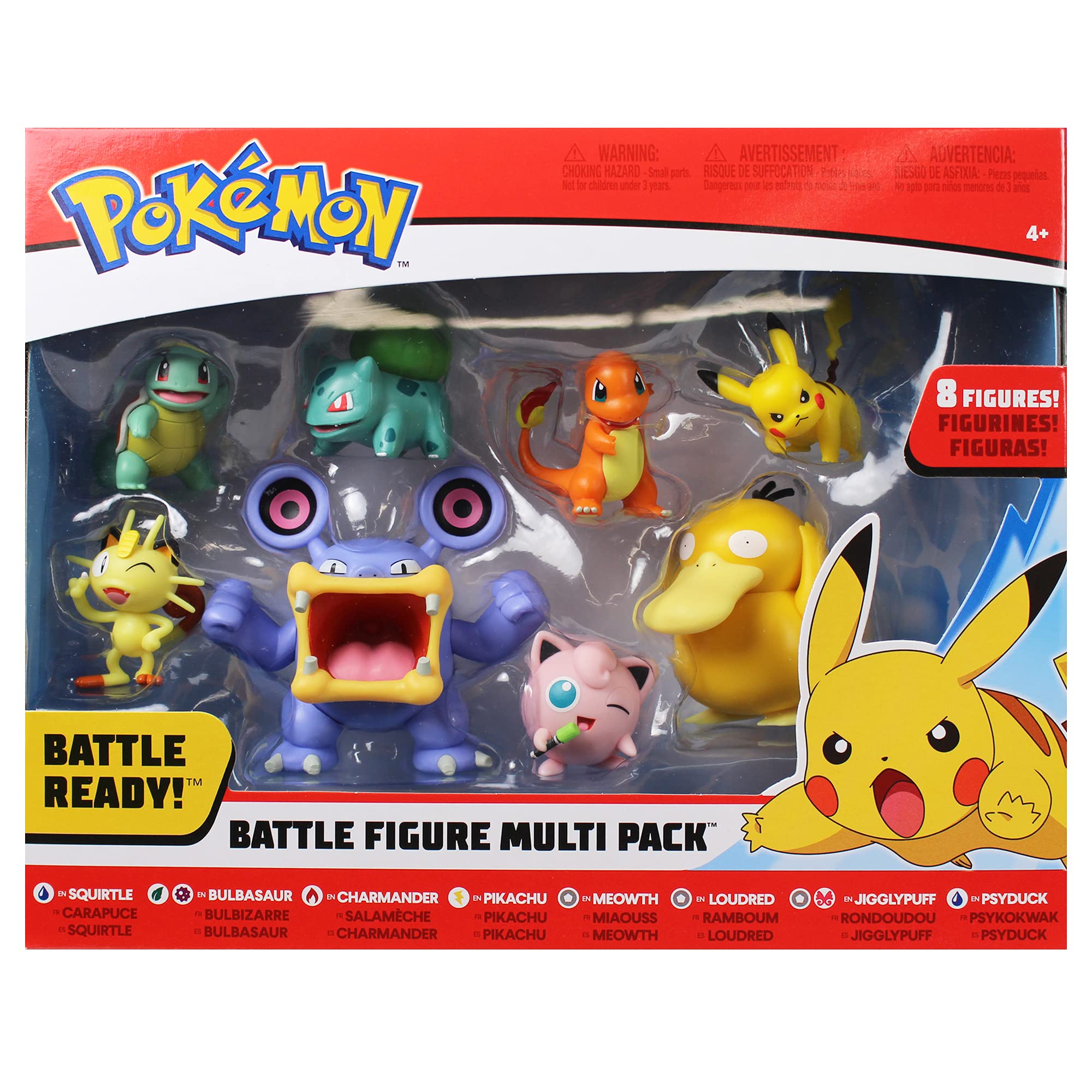 Pokémon Battle Action Figure Multi 8 