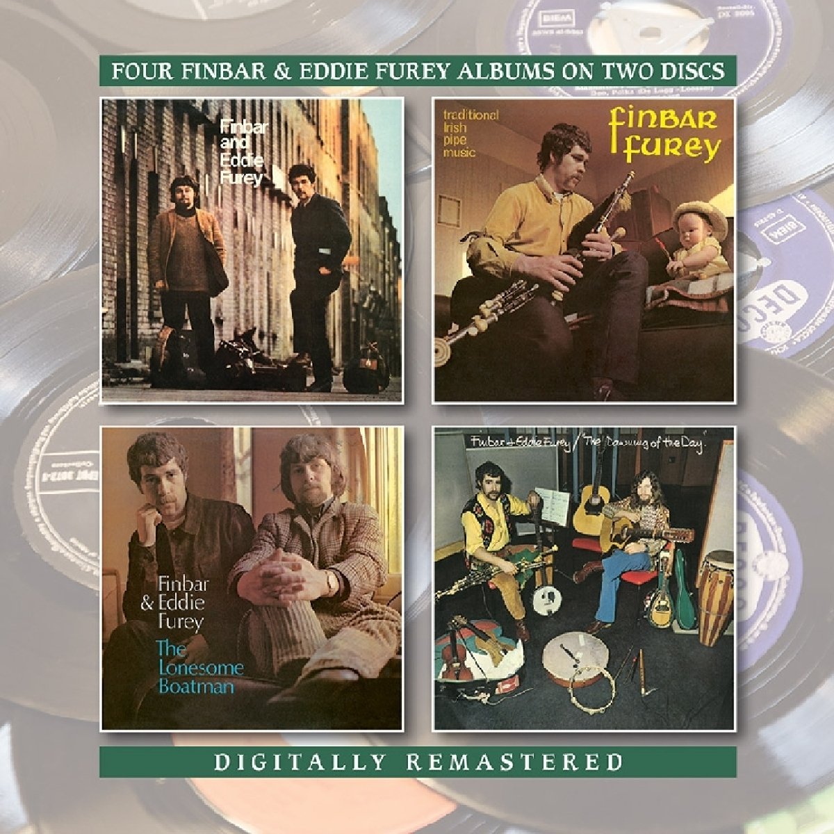 FINBAR AND EDDIE FUREY.   FINBAR AND EDDIE / TRADITIONAL IRISH PIPE MUSIC /THE L