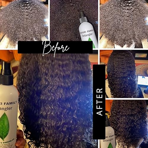 Miniatura 2 de Midori Family Spray acondicionador desenredante sin enjuague con coco orgánico, baobab y romero