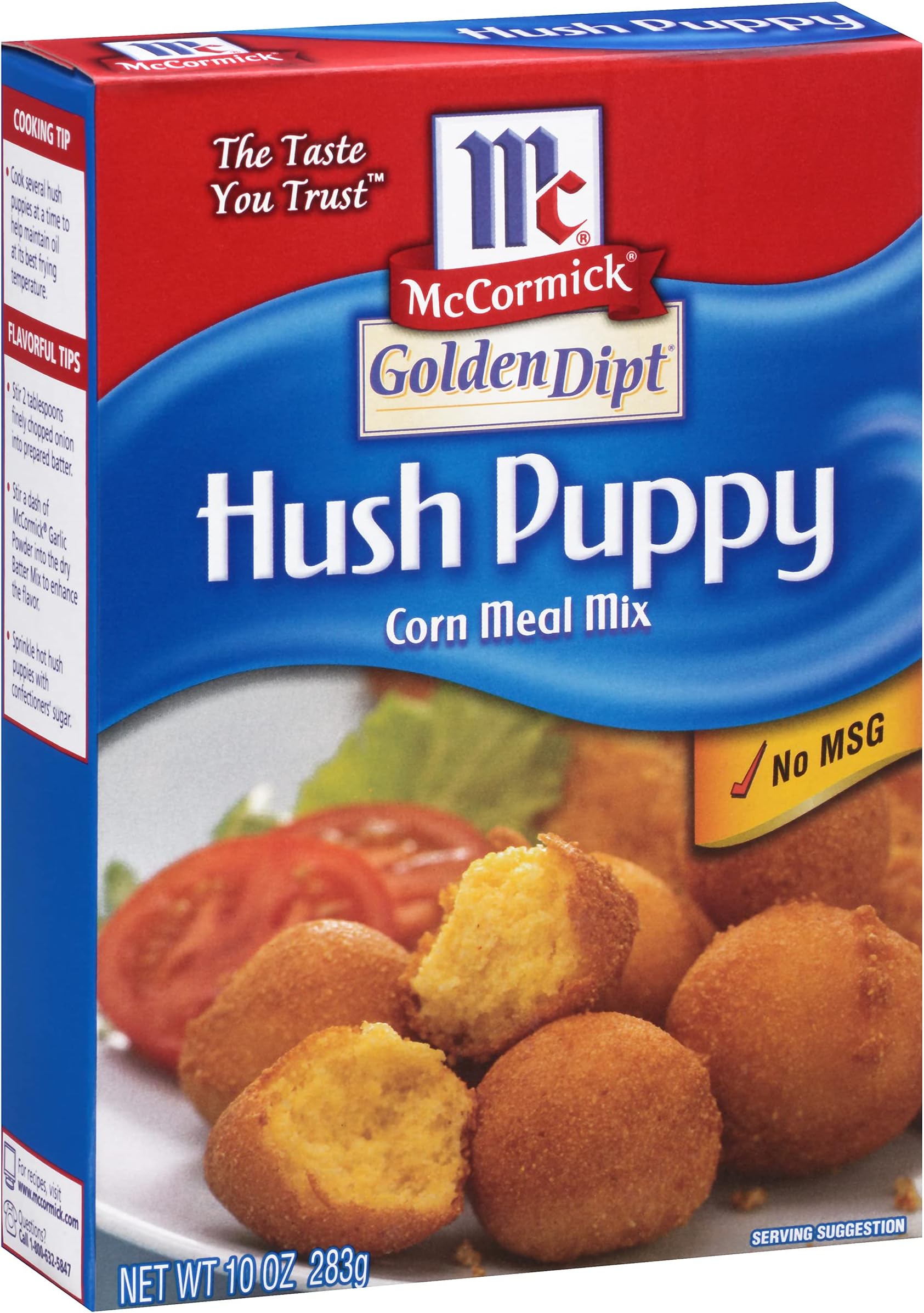 McCormick Golden Dipt Hush Puppy Corn Meal Mix, 10 oz