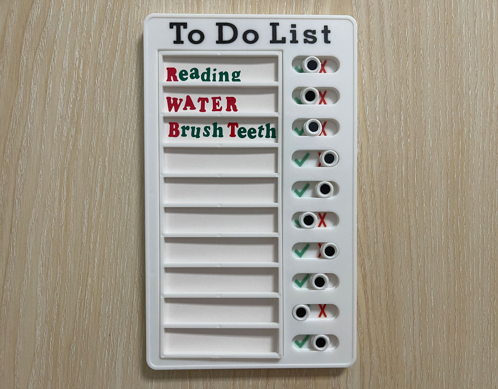 Rv Checklist For Travel Trailer RV Travel Checklist Board - Portable ...