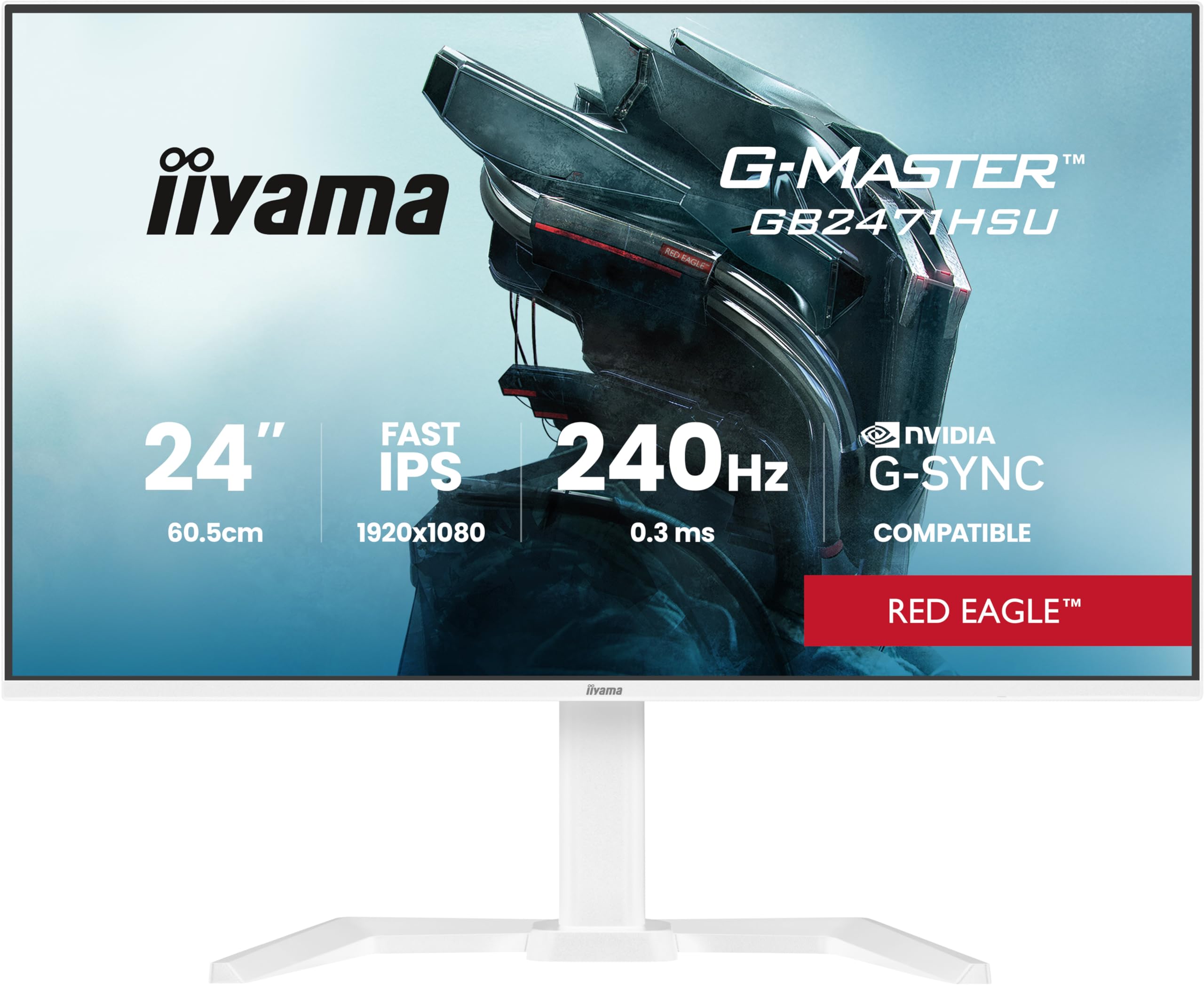 iiyama G-Master Black Hawk GB2741HSU-W1 Full-HD IPS Gaming-Monitor