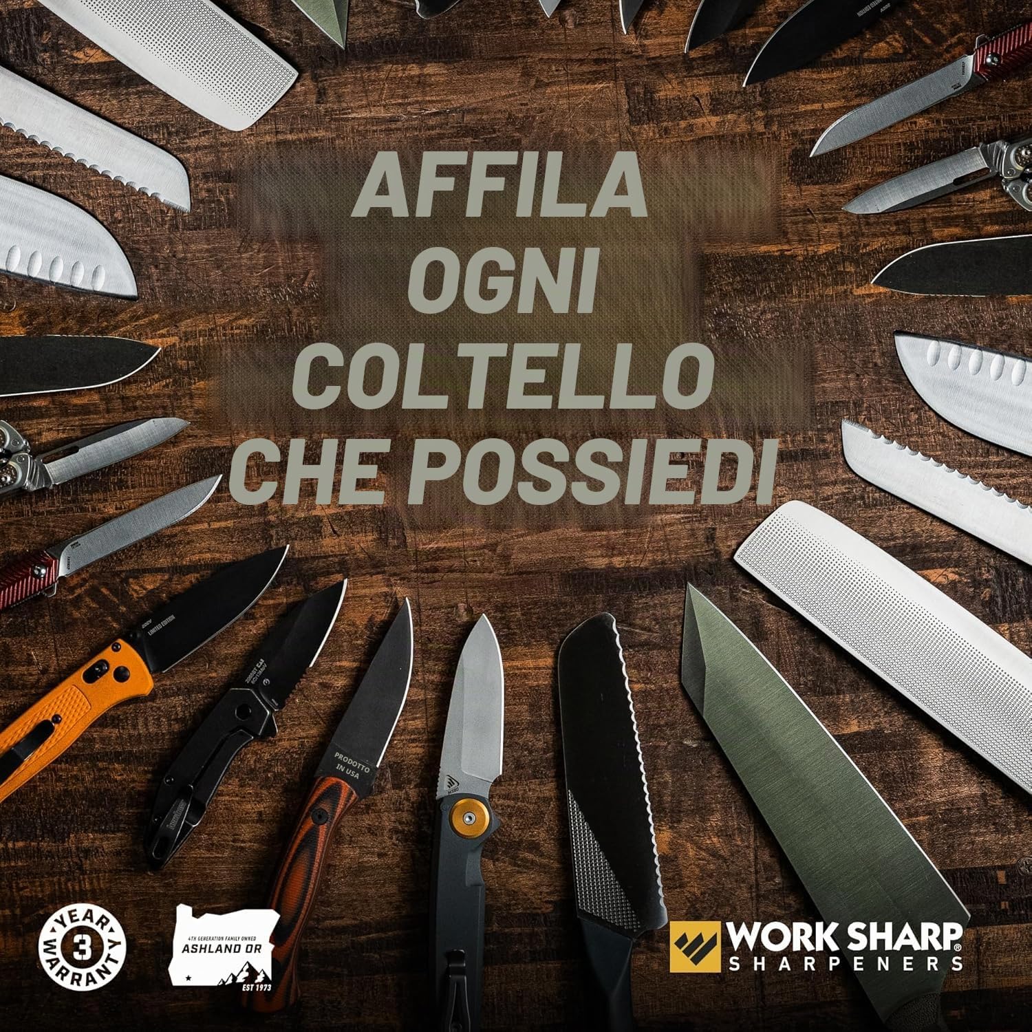 Worksharp WSS221 - Affila coltelli e Utensili