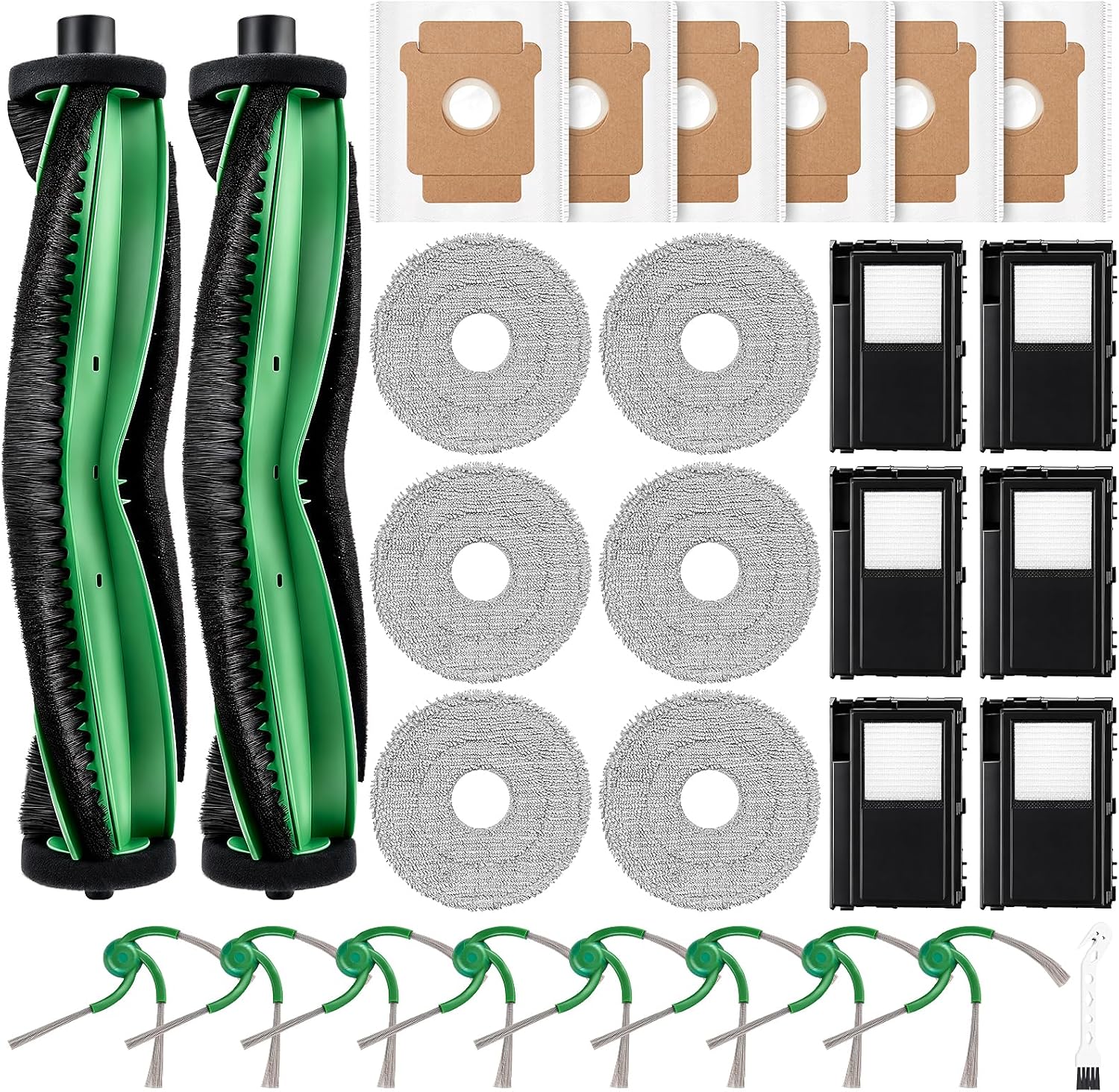 29 Pcs Replacement Parts for iRobot Roomba 415X, 415, Plus 515 & 575 Robot