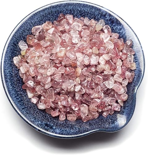 Miniatura 13 de Cherry Tree Collection 1/2 Pound Polished Tumbled Gemstone Chips, Pebbles, Crystal Chips Bulk for Jewelry Making, Healing, Plants, Succulents, Multi