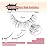 Lashes Natural Wispy Eyelashes 15mm Strip Lashes Pack False Eyelashes 0.1MM Thin Band C Curl Eye Lashes 3D Volume False Eyelashes Siligli Lashes 7 Pair