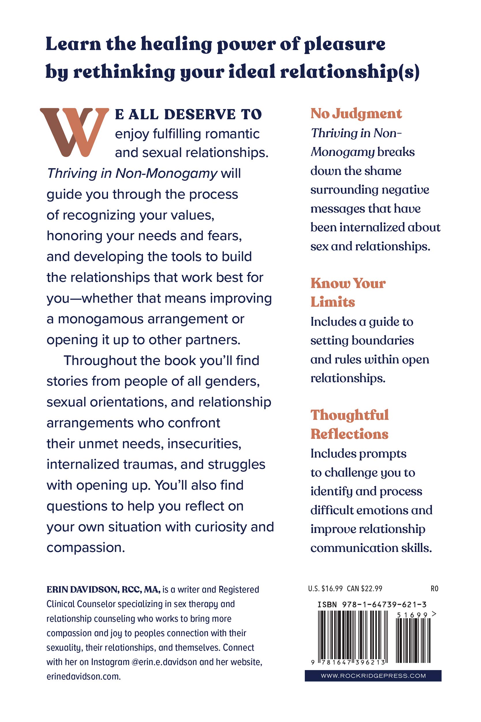 Thriving in Non-Monogamy: An Ethical Slut's Guide: Overcome Jealousy, Enjoy  Sex, and Honor Yourself : Davidson, Erin: Amazon.de: Books