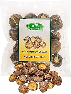 Mushroom House (MUSI1) Dried Shiitake Premium Mushrooms, 2 Oz