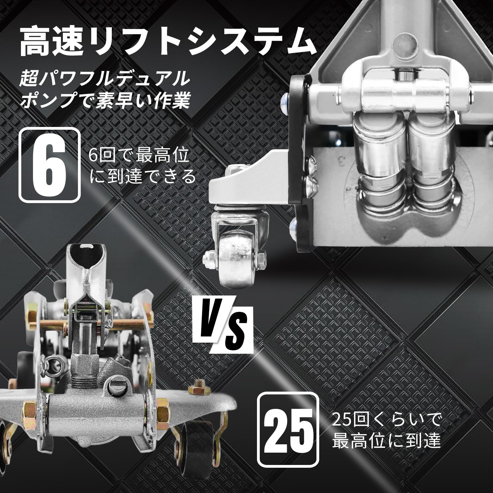 Amazon | Jack Boss アルミジャッキ 3t 油圧フロアジャッキ ガレージ 