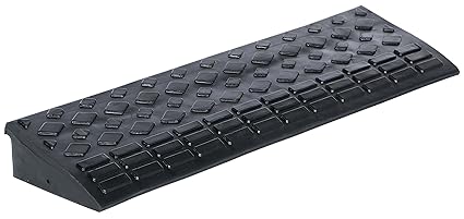 Vestil RCR-35 Heavy Duty Rectangular Rubber Ramp, 9.6875