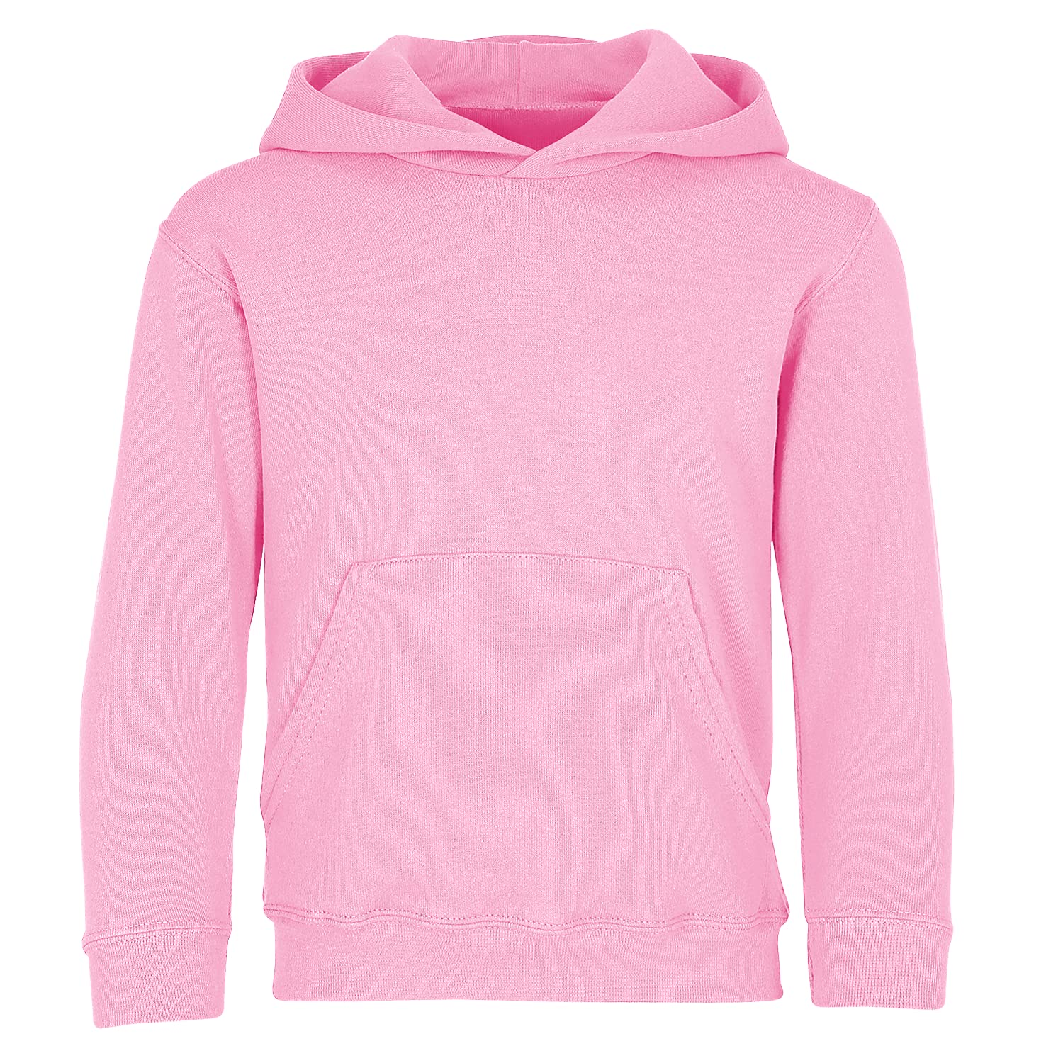 Fruit of the Loom Children’s Hooded Sweatshirt, pink, 12-13 Years