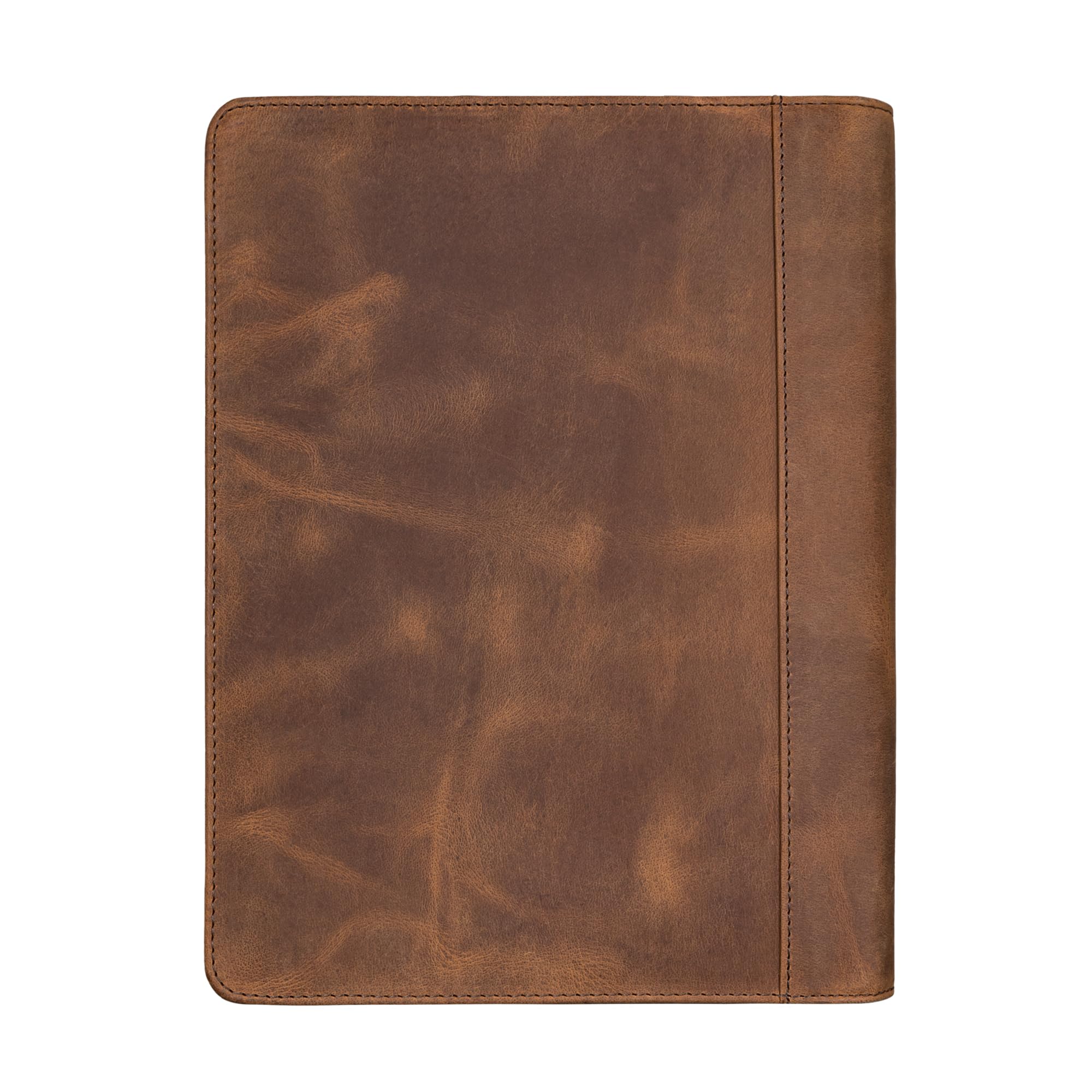 STILORD Leif Conférencier DIN A5 Cuir Véritable Porte-Documents Housse Classeur Portfolio Marron