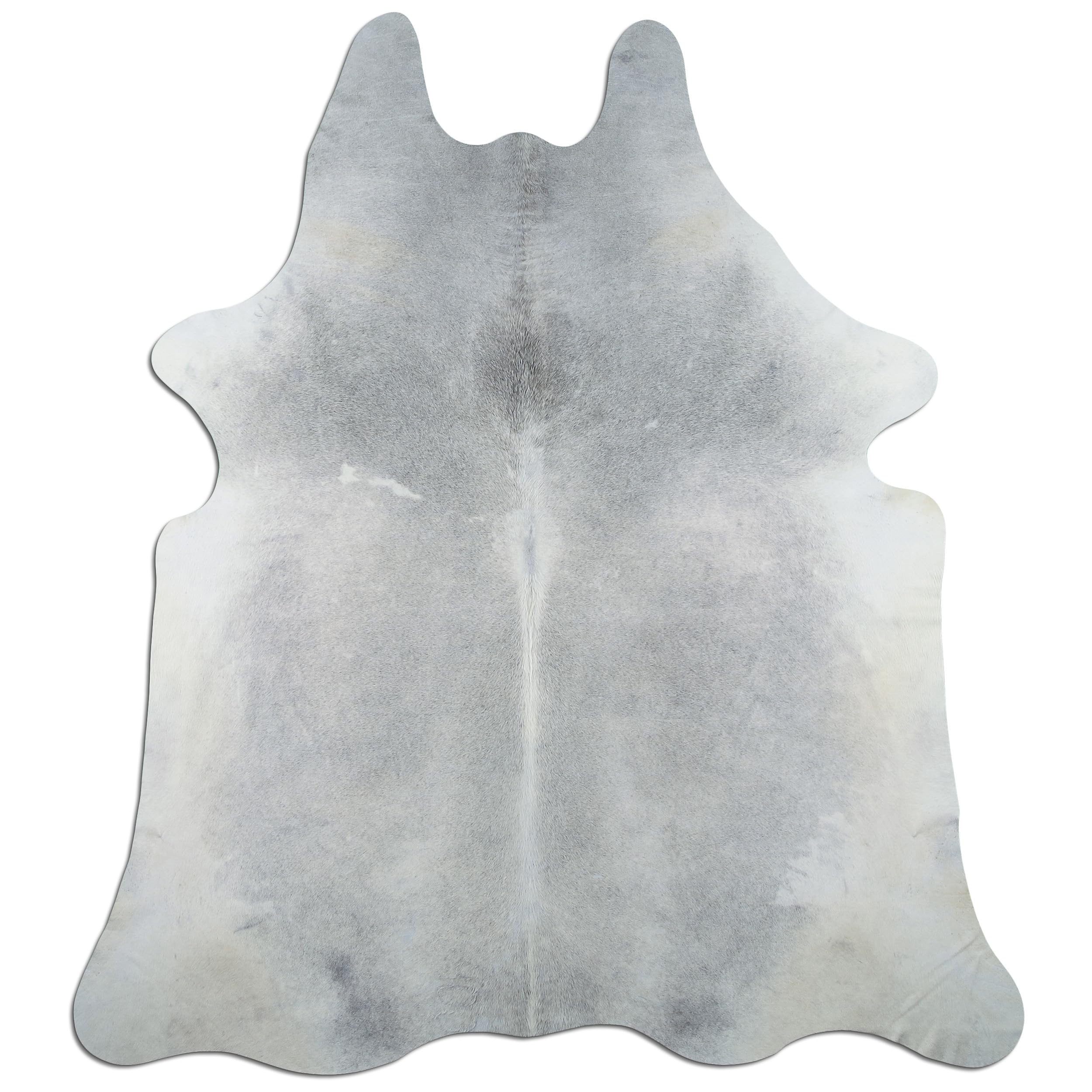 Tapis en Peau de Vache de qualité supérieure - Gris - Produit Naturel Unique en provenance d'Amérique du Sud - Peau de Vache véritable