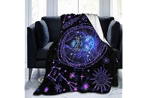 Leo Zodiac Sign Throw Blanket