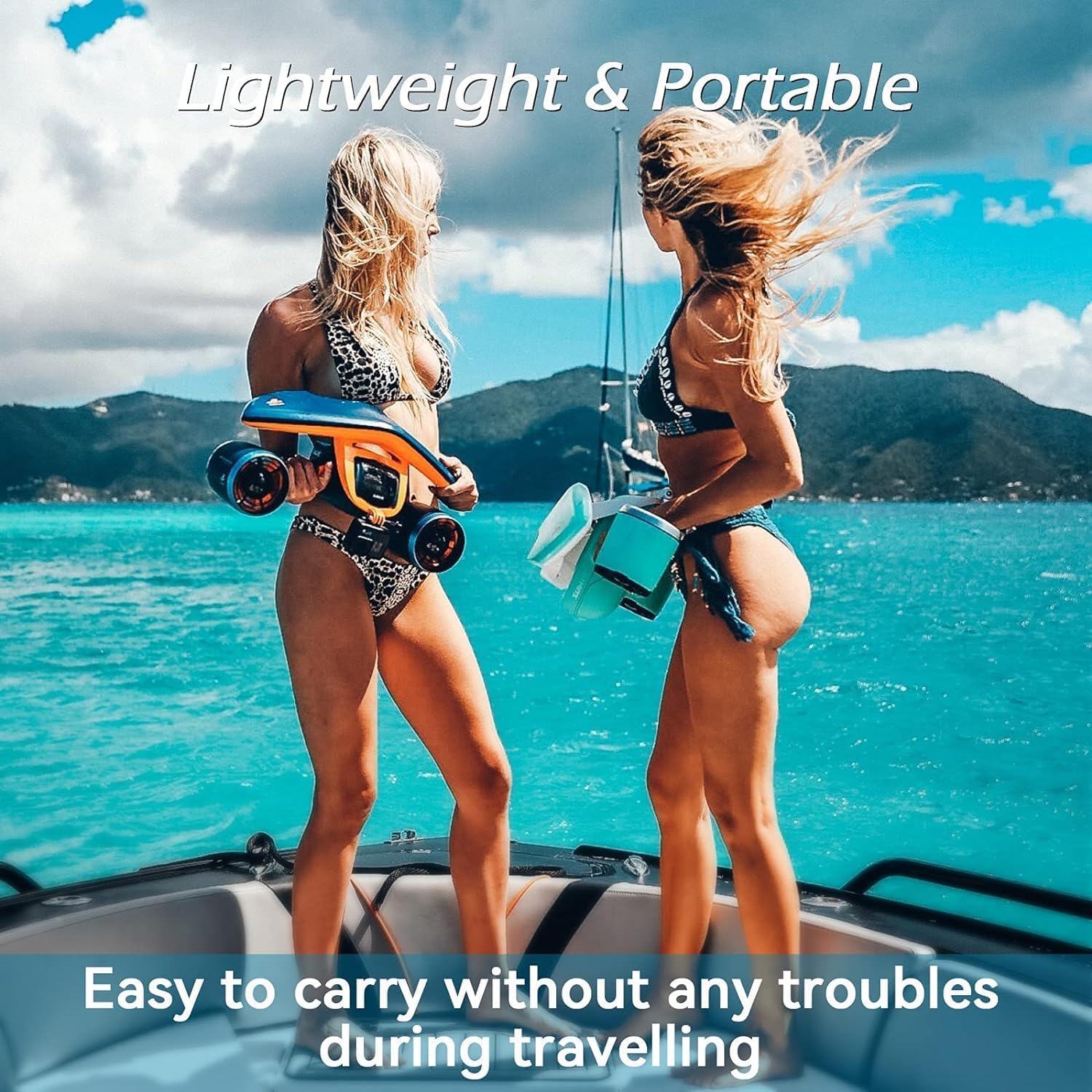 Mix the underwater scooter with a support for action camera 30 minutes 22lbf 131 feet dual motors water motors sports pool snorkeling water scooter for children gray battery version 10 81aYKlT7uML. AC SL1500