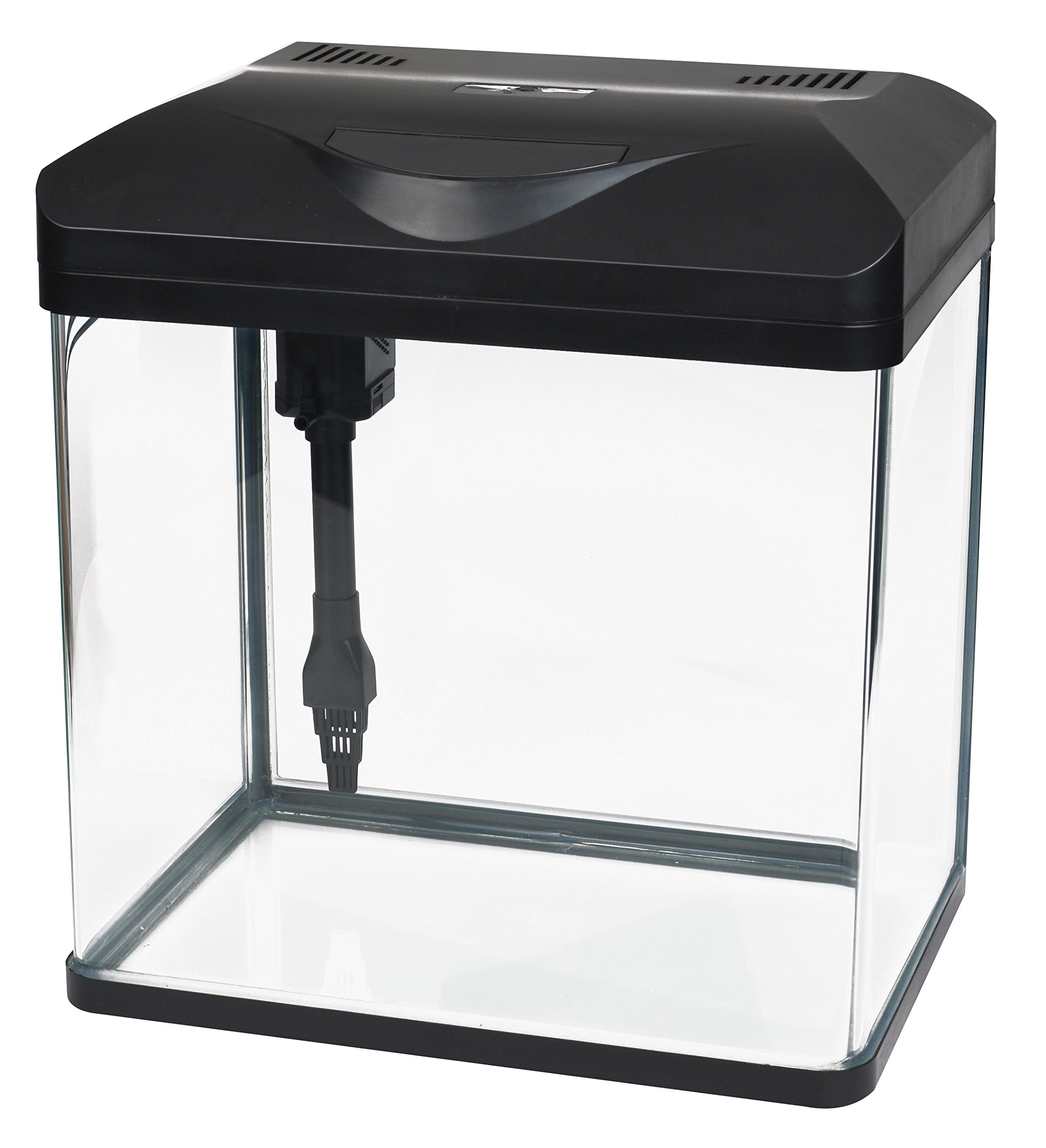 Amtra Laguna Led 50 - Acuario De Cristal De 40 Litros Con Tapa, Iluminación Led Y Filtro Incluido, 48X27X45 Cm