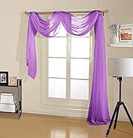 Vista 18 de Decotex - Bufanda de gasa transparente de calidad premium para diseños de hogar y eventos