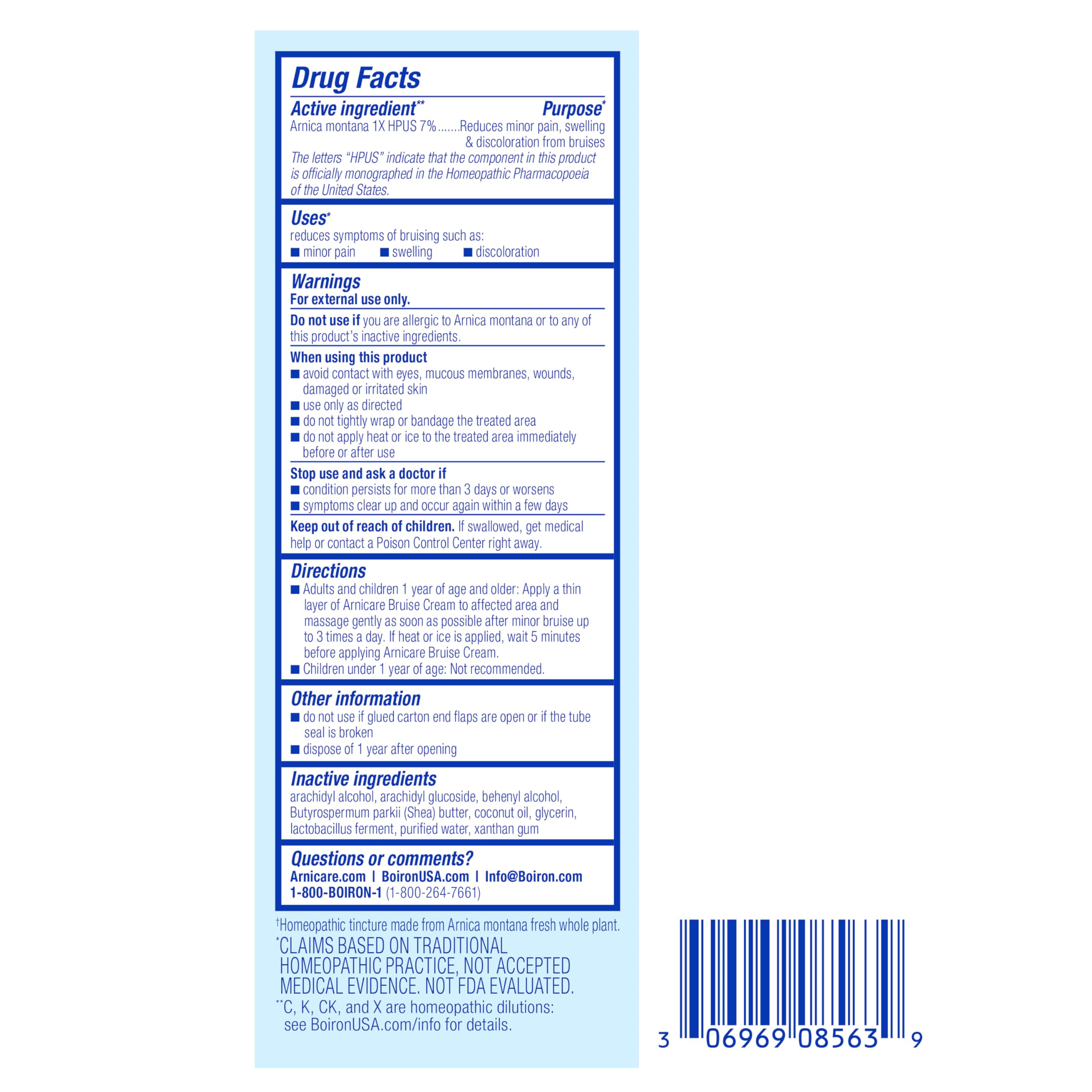 Boiron Arnicare Bruise Cream for Bruise Relief — Amazon image 8