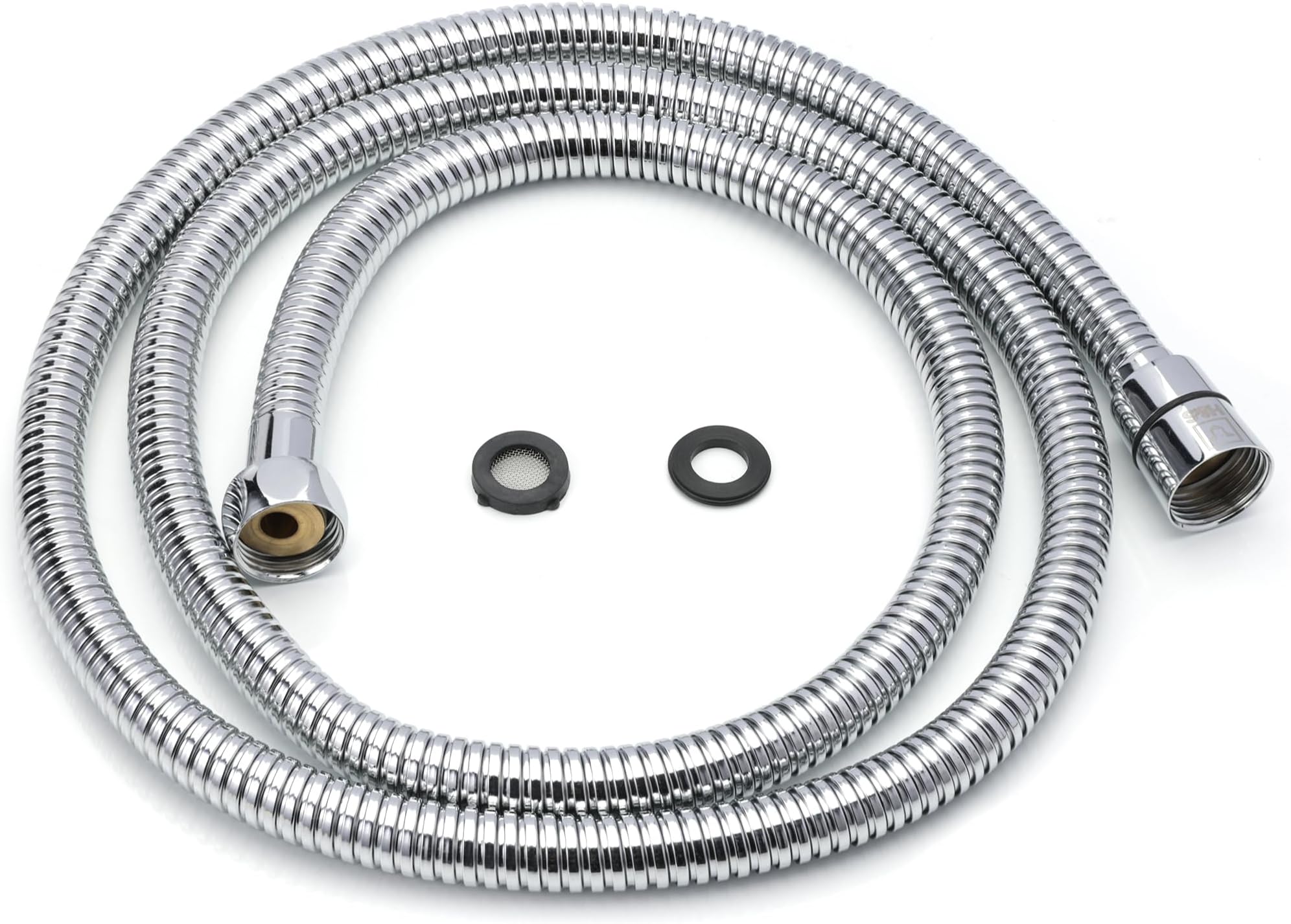 Aqualisa 164516 Shower Hose, 1.5m, Chrome-Plated Stainless Steel - View #4