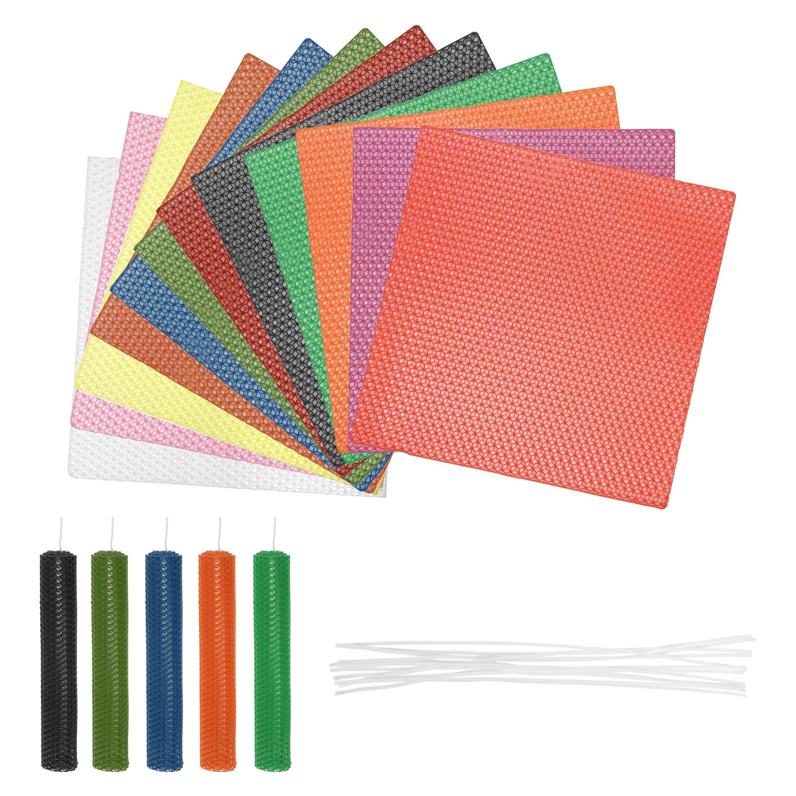 Kit fabrication bougies en cire d'abeille à offrir pour créer de magnifiques cadeaux faits main