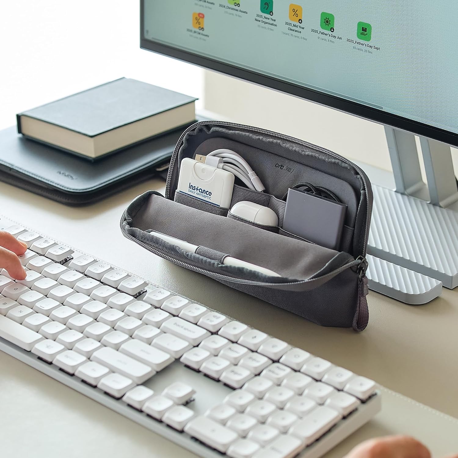 Orbitkey Desk Pouch - Graphite