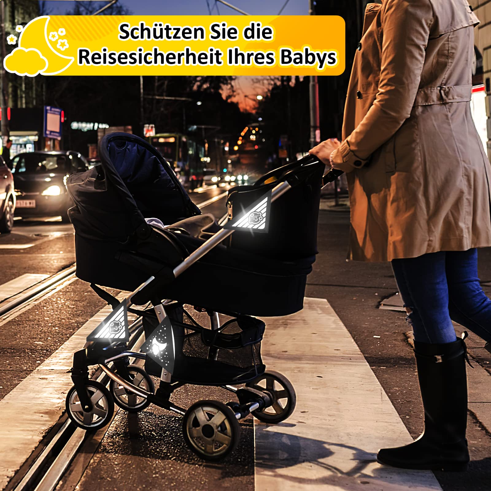 babylove Universele reflectoren, 2 stuks