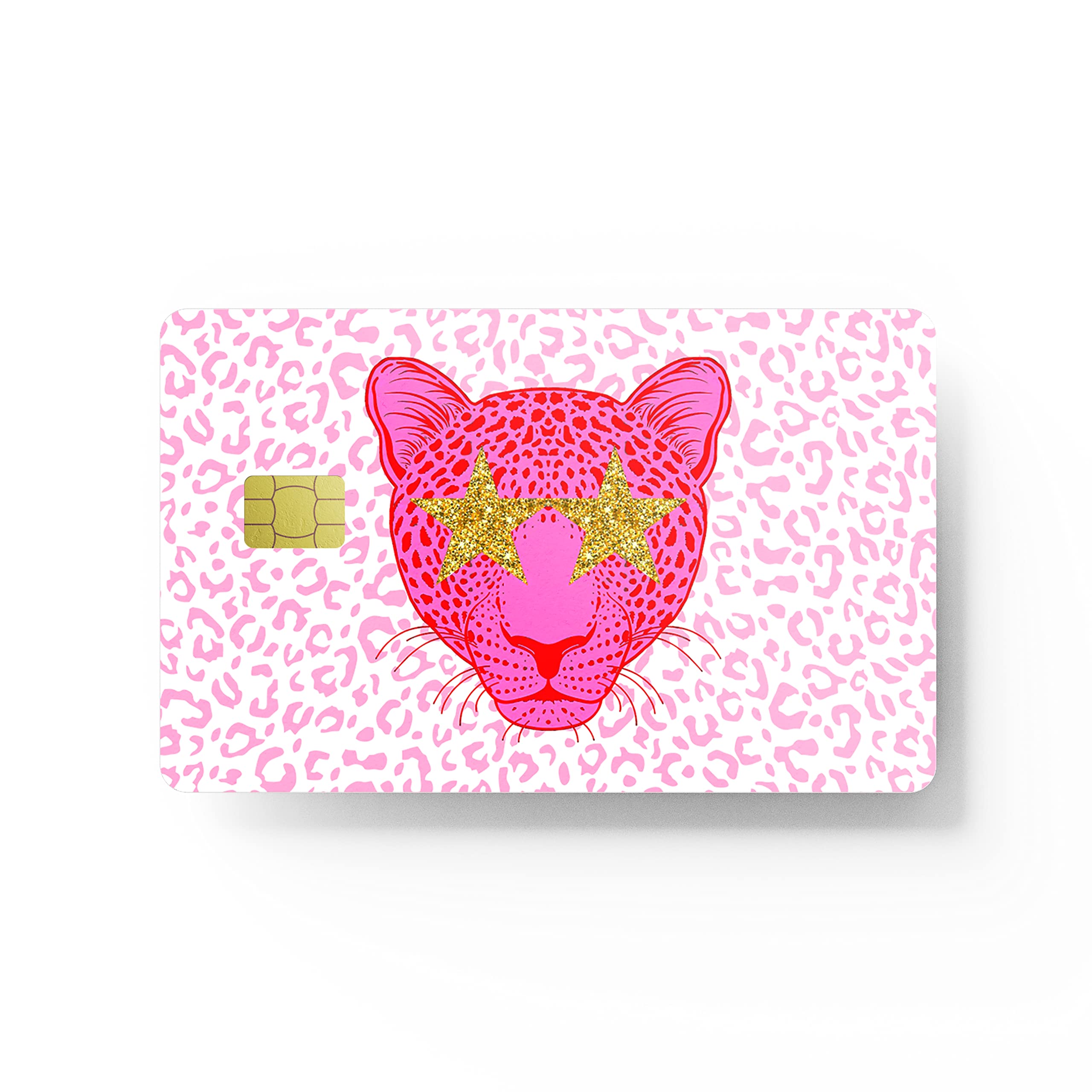 HK Studio Card Sticker Preppy Leopard - Peel and Stick for Transportation,  Key Card, Debit Card, Credit Card Skin - Covering Personalizing Bank Card -  No Bubble, Slim, Waterproof Card Cover - Amazon.com