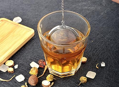 Miniatura 4 de NSTagate Infusor de té de hojas sueltas más empinado para 7 chakras, árbol de cristal curativo de la vida, alambre envuelto en alambre con colgante