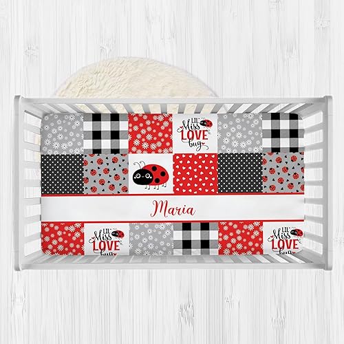 Sábanas personalizadas para cuna de bebé para niños y niñas, juego de sábanas ajustables personalizadas para cuna con nombre, sábanas suaves para