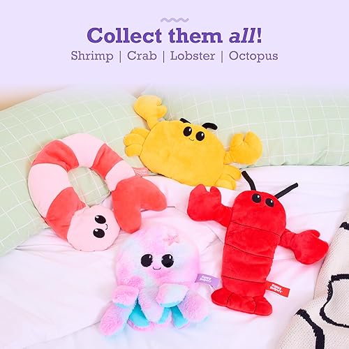 Miniatura 5 de WHAT DO YOU MEME Happy Helpers Pultopus Plush  Almohadilla térmica de crustáceos para menstruación para calambres