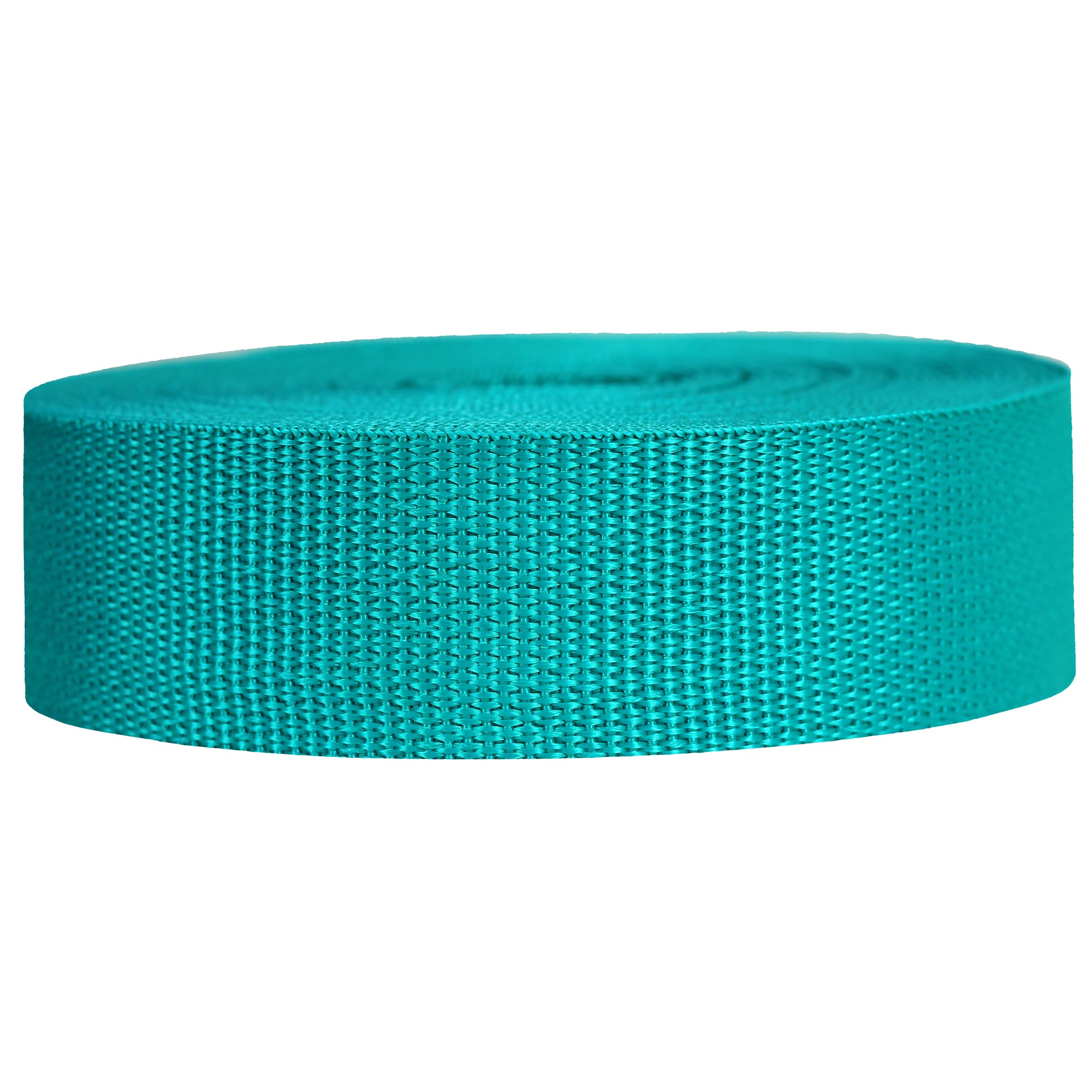 Strapworks Poly Strapping for Outdoor DIY Gear Repair, Pet Collars, Crafts – 1.5 Inch, Polypropylene, Teal, 1.5" x 10 Yard