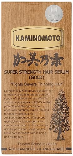 KAMINOMOTO TRATAMIENTO DE RECRECIMIENTO DE PÉRDIDA Y CRECIMIENTO ORO 5.1 fl oz