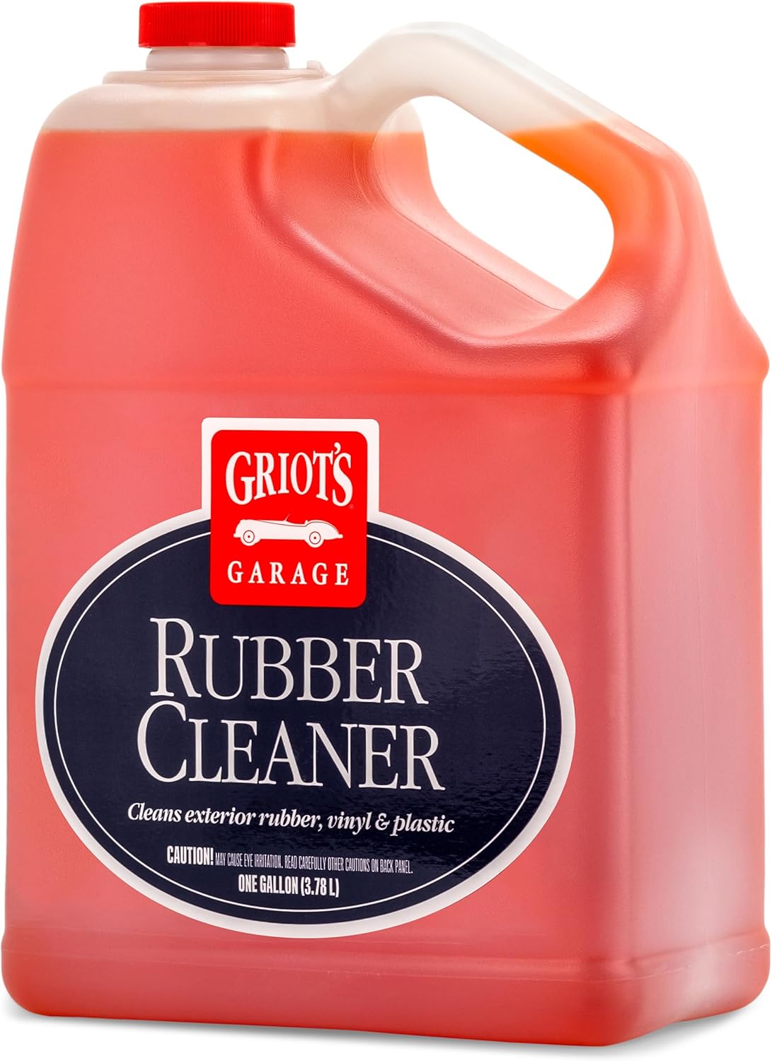 Griot's Garage Rubber Cleaner for Car Cleaning and Detailing, Works on Tires, Trims, and Moldings 11137, One Gallon