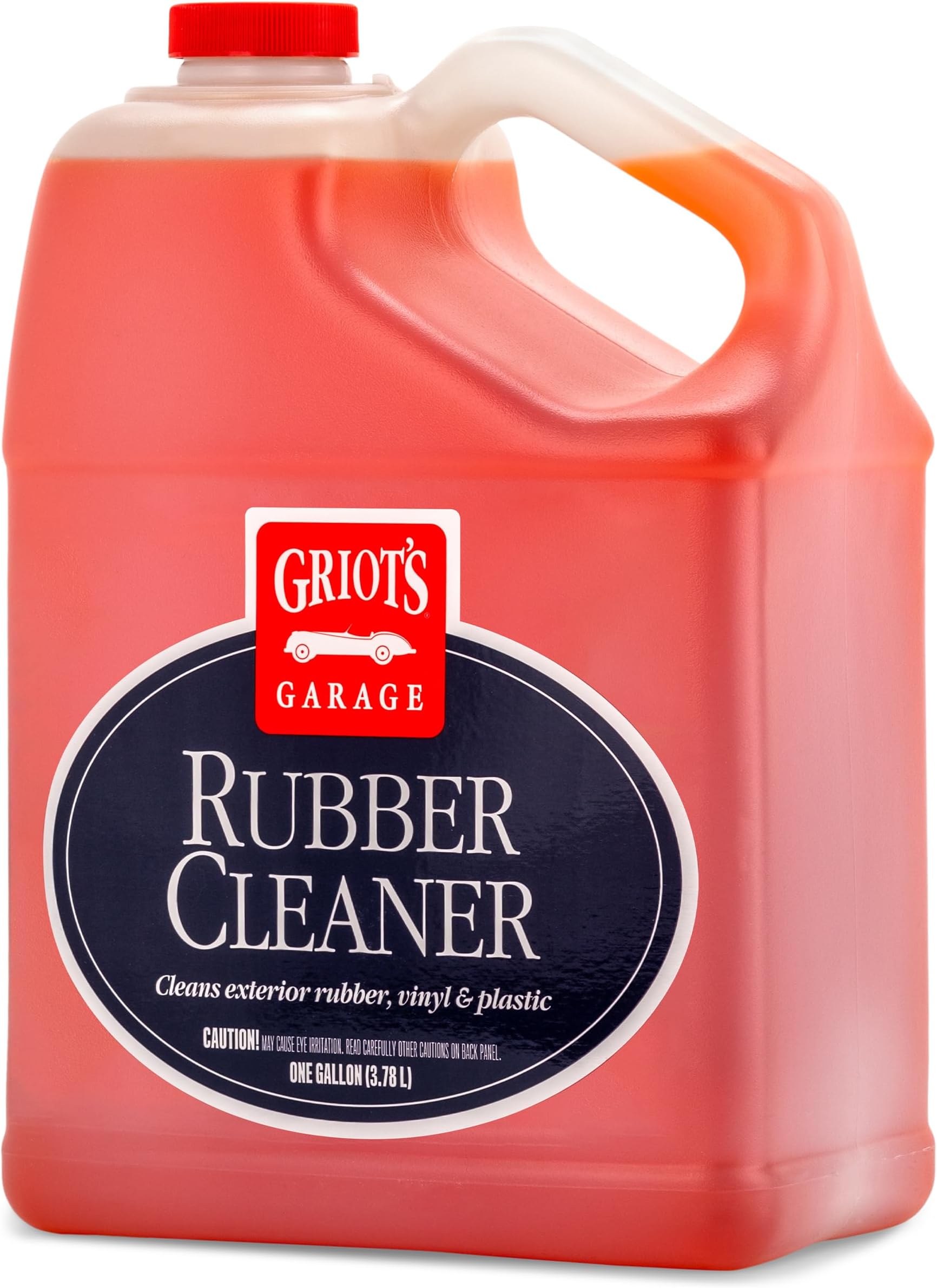Rubber Cleaner for Car Cleaning and Detailing, Works on Tires, Trims, and Moldings 11137, One Gallon